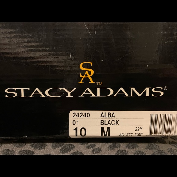 Stacy Adams Mens Alba Shoe,Size 10, Black, Drop Tassel Loafer, Great Condition - Picture 13 of 13